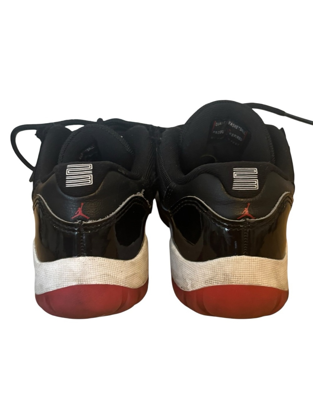 Nike Air Jordan 11 Retro Low Bred Sneakers - Picture 9 of 10